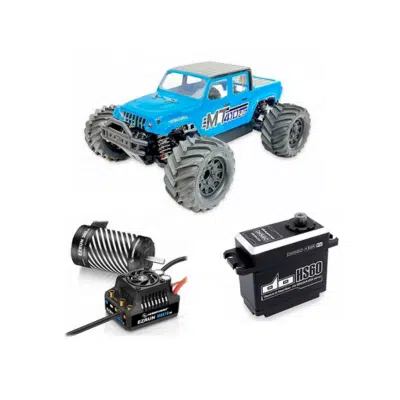 TKR9501 Set2 Bundle Tekno MT410 2.0 -Basher Bundle HW Ezrun MAX10 G2 140A Combo 3665SD-3200kV + Doyono DHS60 – Bild 1