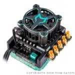 CAYOTE Racing ESC CREST X, 160A/1100A 2-3S LiPo BEC 6.0V/7.4V, 5A CAYOTE 1/10 TC & Offroad
