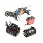 Tekno EB410 2.1 Beginner Bundle Hobbywing QuicRun W10BL120 120A + Corally CS-5226