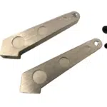 Oktay Tekno MT48 2.0  Halterung Brace Set Alu-Heck