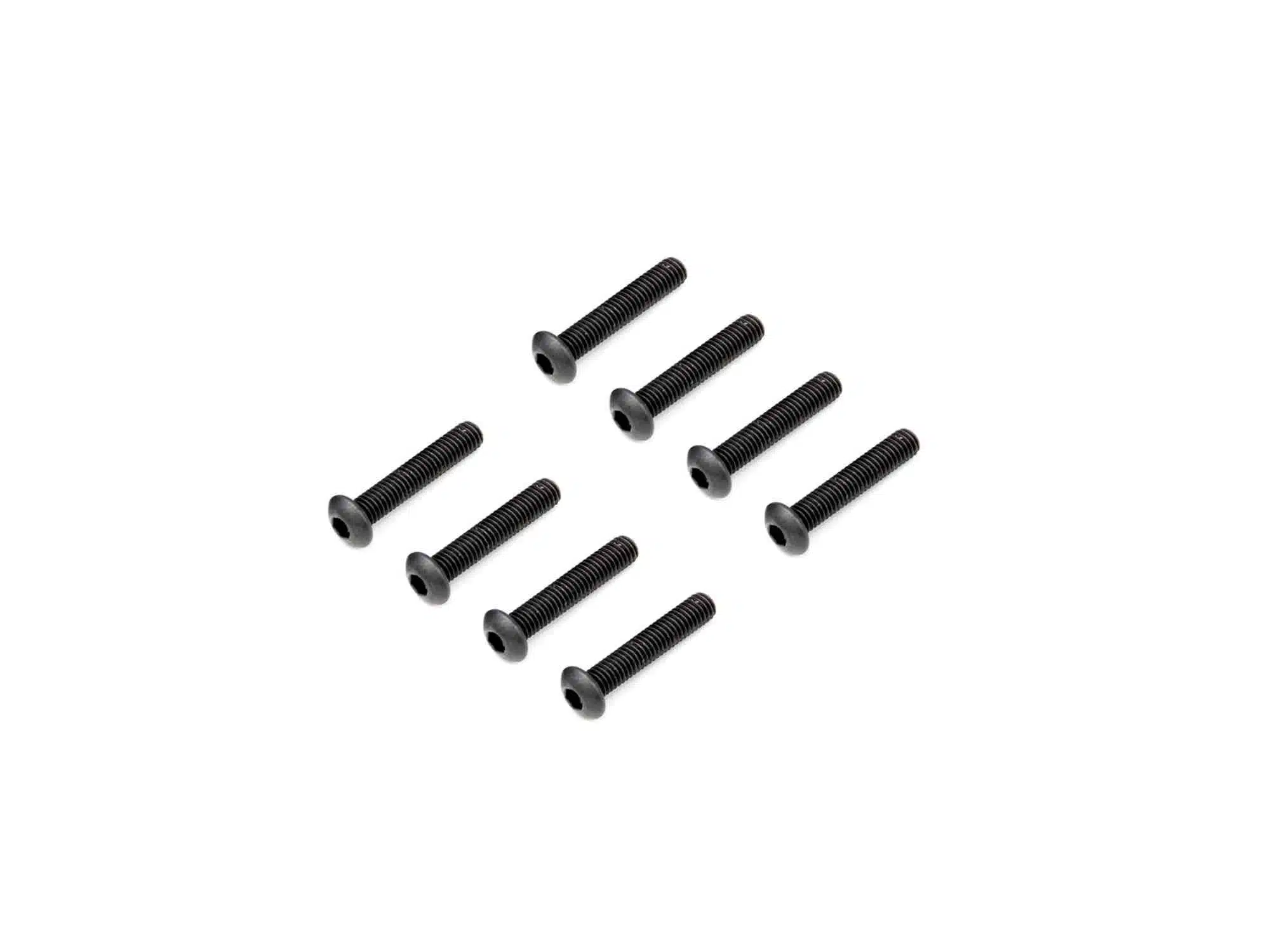 B01316 01.jpg M3x16mm BUTTON HEAD SCREW (8pcs) – Bild 1
