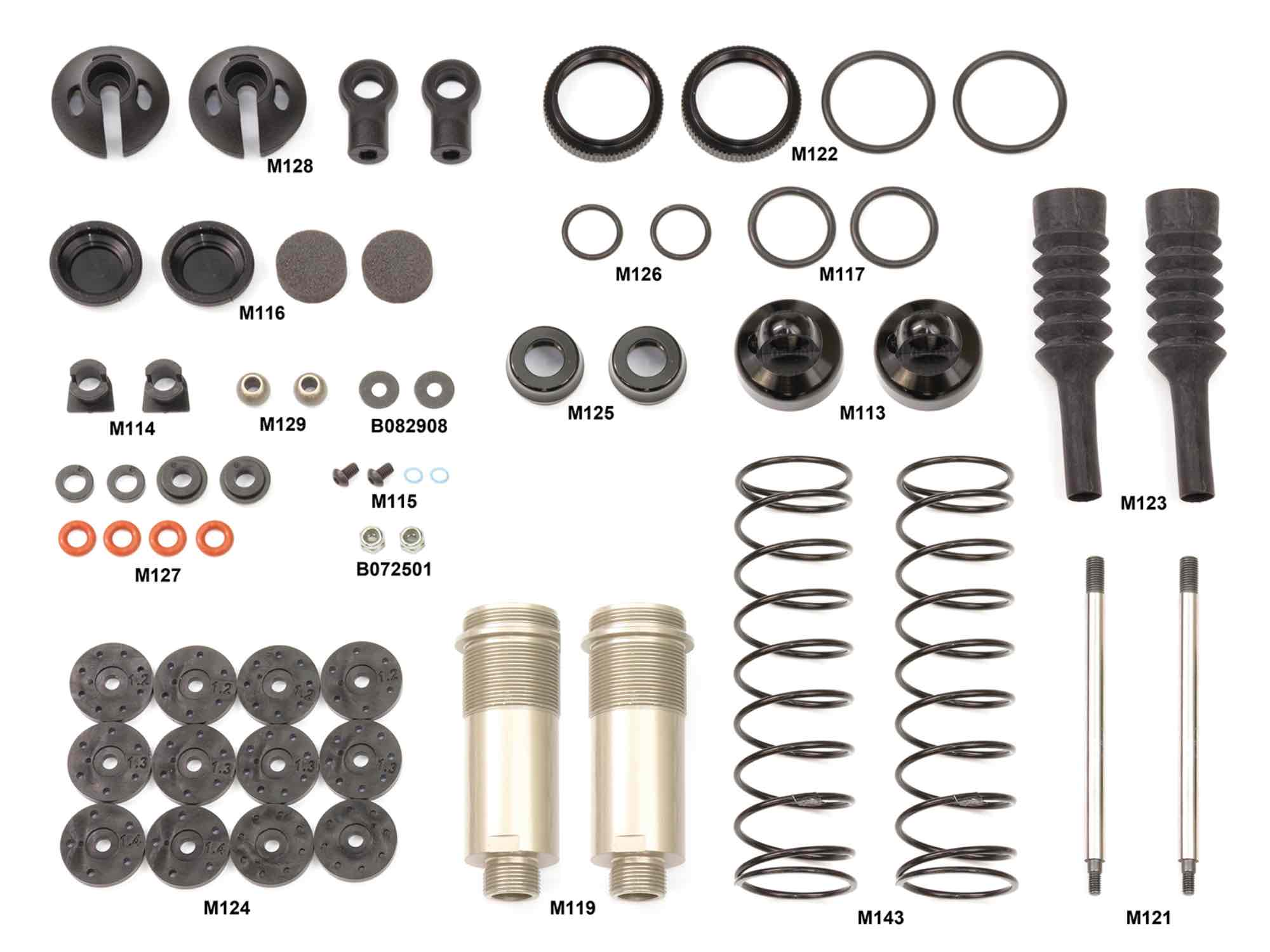 M163 01.jpg INF1NITY SHOCK SET (REAR) – Bild 1