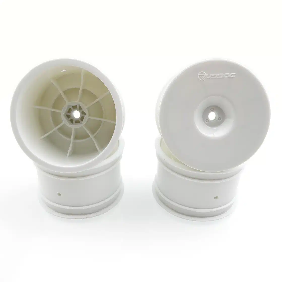 RP 0753 RUDDOG Tekno RC /B84 / XB4 / LD3 - 2wd/4wd Rear Wheels 2.2" (White | 4pcs) – Bild 1