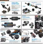 HNR MARS X6S 4X4 (by Hong Nor) RTR 1:8 WATERPROOF BRUSHLESS 150A 2200KW Stunt Truck/Truggy (rot) – Bild 13