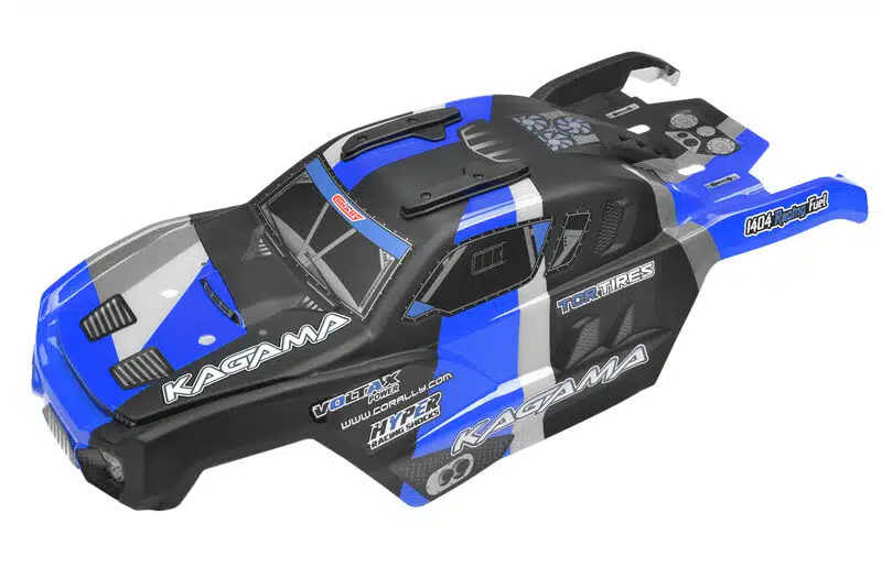 Team Corally - Body painted and cut - Kagama - Blue - 1 pc Team Corally - Body painted and cut - Kagama - Blue - 1 pc