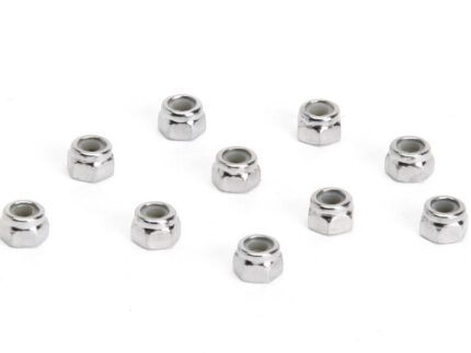 0300 3mm Nylon Nuts