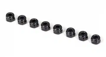 Lock Nut M3 Black (12)