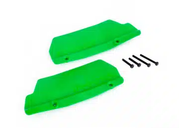 Mud Guards Rear Green (L+R) Sledge