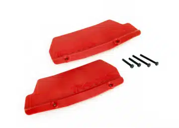 Mud Guards Rear Red (L+R) Sledge