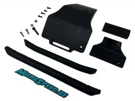Oktay Bumper Tekno MT410 2.0 schwarz 4 mm -Doppelstrebe-