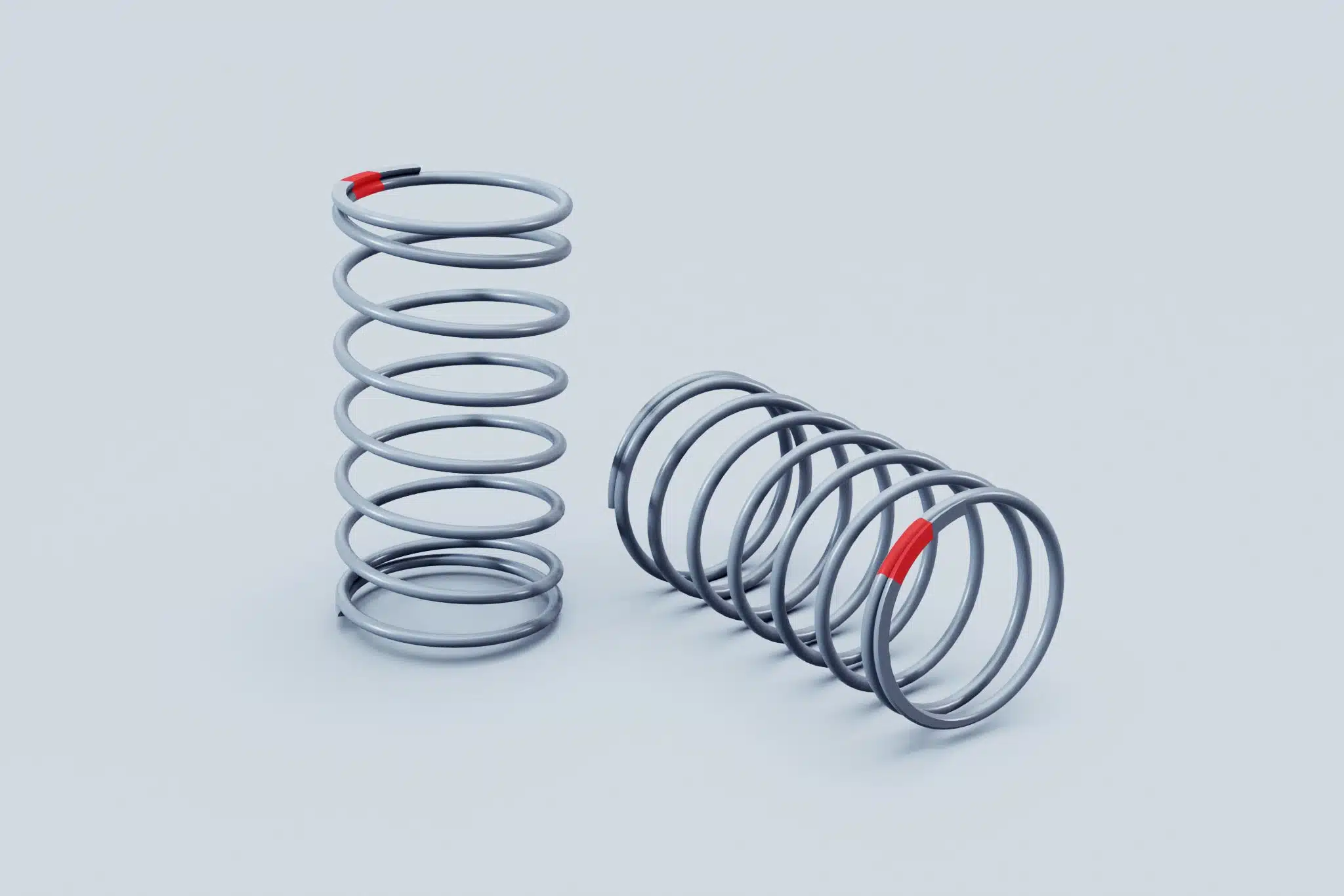 5N67566 Rear shock springs gray_red(H)(2) 5N67566 Rear shock springs gray_red(H)(2)