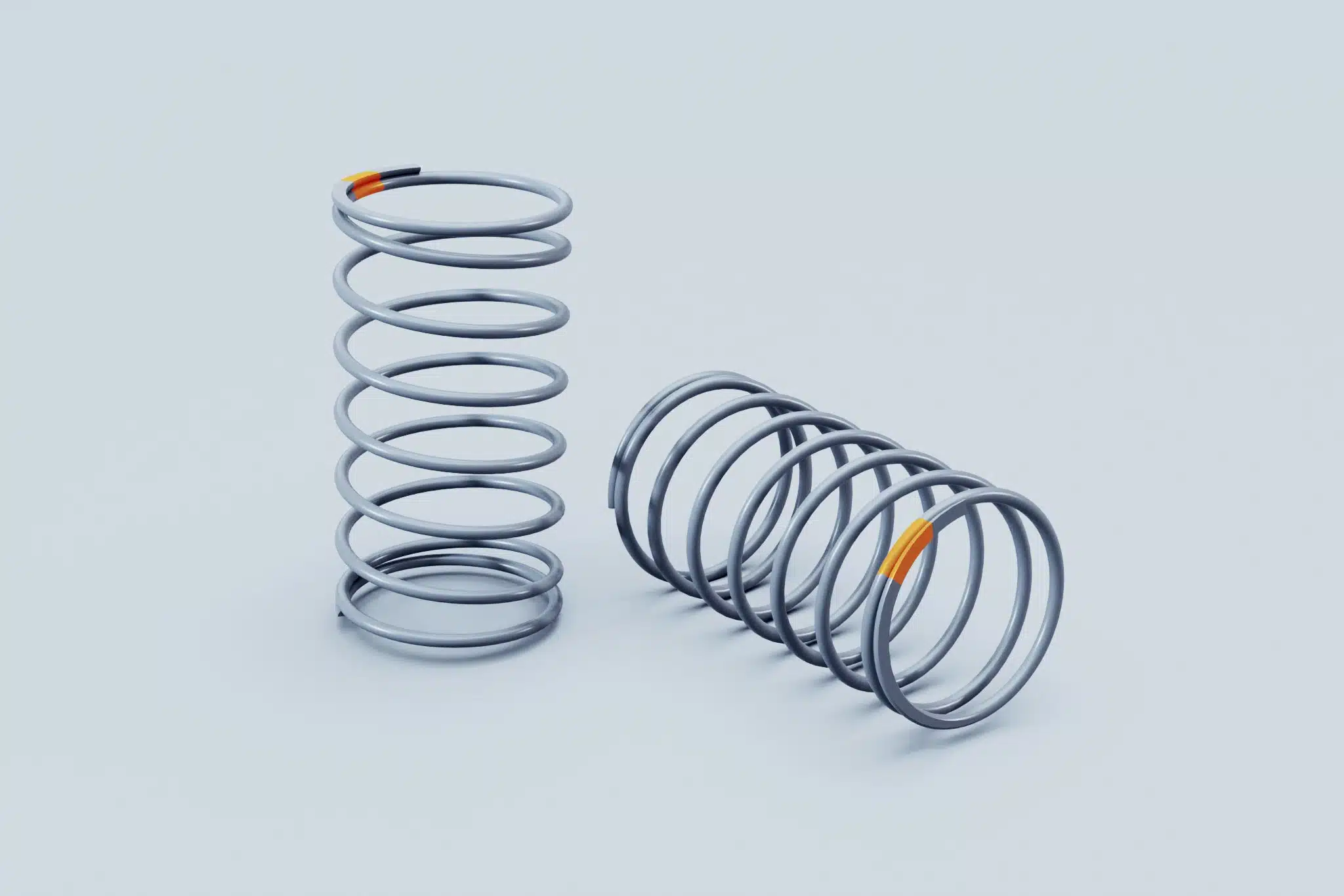 5N7066 Rear shock springs gray_orange(M)(2) 5N7066 Rear shock springs gray_orange(M)(2)