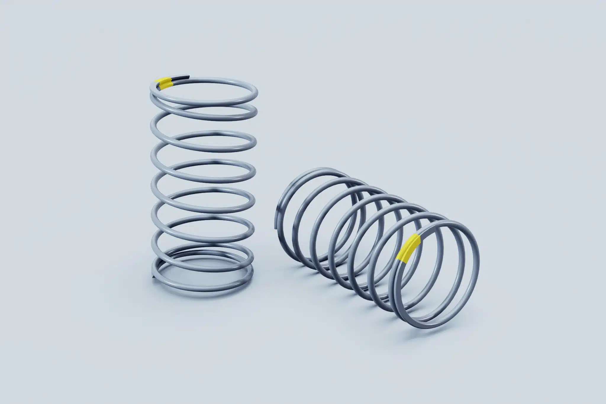 5N72566 Rear shock springs gray_yellow(S)(2) 5N72566 Rear shock springs gray_yellow(S)(2)