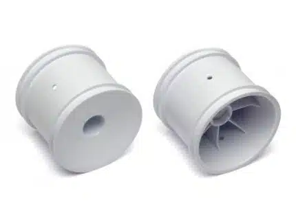 Team Associated /ET410Truck Hex Wheels, white