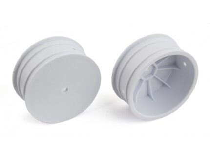 Team Associated /Tekno EB410 Buggy Rear Hex Wheels, white