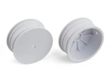 Team Associated /Tekno EB410 Buggy Rear Hex Wheels, white