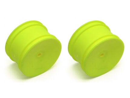 Team Associated /Tekno EB410 Buggy Rear Hex Wheels, yellow