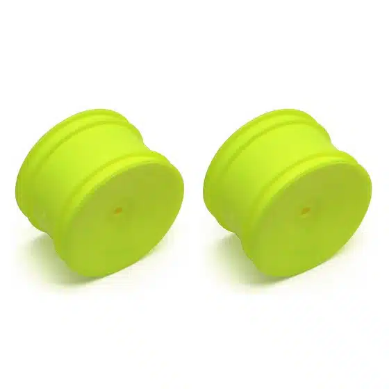 Team Associated /Tekno EB410 Buggy Rear Hex Wheels, yellow Team Associated /Tekno EB410 Buggy Rear Hex Wheels, yellow