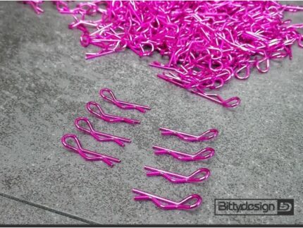Bittydesign Body Clips Kit 8pcs Pink