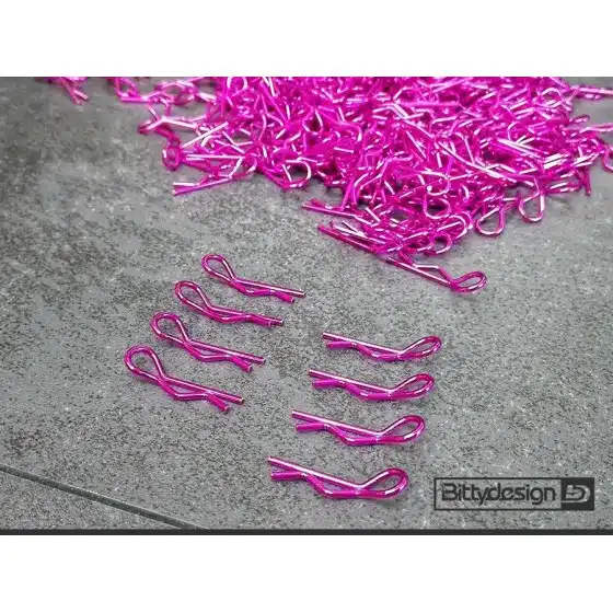 Bittydesign Body Clips Kit 8pcs Pink Bittydesign Body Clips Kit 8pcs Pink