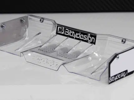Bittydesign ZERIFUS Lexan wing for 1/8 buggy-truggy (clear)