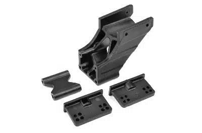 Team Corally - Wing Mount -V1- Adjustable - Composite - 1 Set