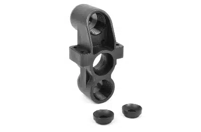 Team Corally - Steering Block - Pillow Ball Cup (2) - Front - Composite - 1 set Team Corally - Steering Block - Pillow Ball Cup (2) - Front - Composite - 1 set