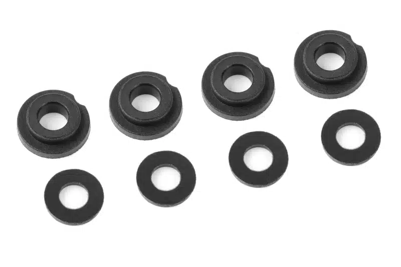 Team Corally - Shock Body Insert - Washer - Composite - 1 set (4+4 Stück) Team Corally - Shock Body Insert - Washer - Composite - 1 set (4+4 Stück)