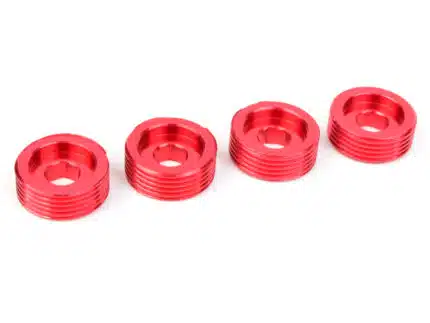 Team Corally - Pivot Ball Adjusting Nut - Aluminum - 4 Stück