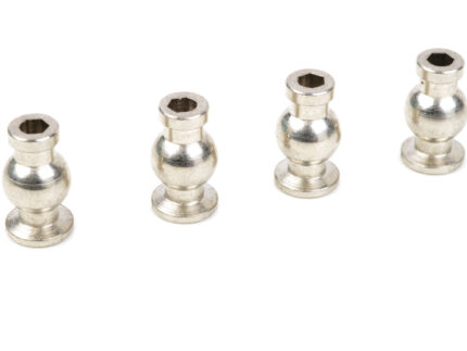 Team Corally - Ball Shouldered - 6.8mm - Steel - 4 Stück