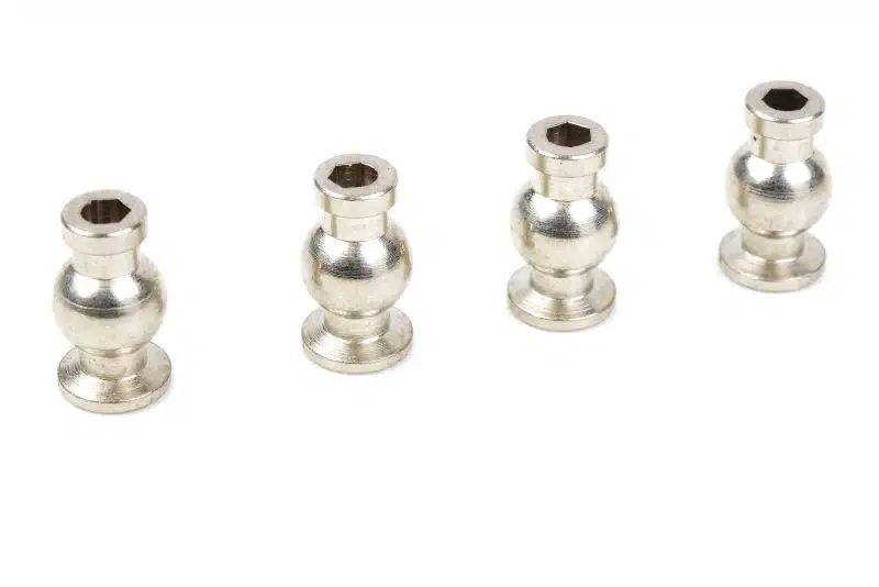 Team Corally - Ball Shouldered - 6.8mm - Steel - 4 Stück Team Corally - Ball Shouldered - 6.8mm - Steel - 4 Stück