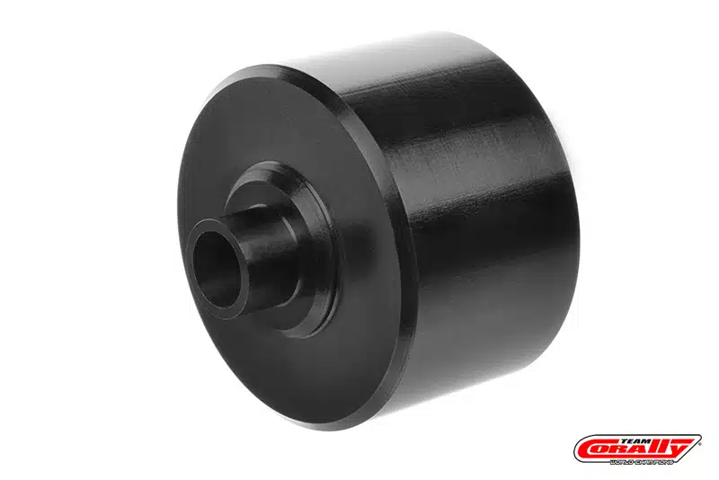 Team Corally - Xtreme Diff Case - 35mm - Aluminium 7075 - Hard Anodised - Black - Center Team Corally - Xtreme Diff Case - 35mm - Aluminium 7075 - Hard Anodised - Black - Center