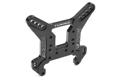 Team Corally - Shock Tower - Rear - Swiss Made 7075 T6 - 5mm - Hard Anodised - Black - Made In Italy Team Corally - Shock Tower - Rear - Swiss Made 7075 T6 - 5mm - Hard Anodised - Black - Made In Italy