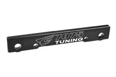 Team Corally - Suspension Arm Mount - FF - Swiss Made 7075 T6 - 3mm - Hard Anodised - Black - Made In Italy Team Corally - Suspension Arm Mount - FF - Swiss Made 7075 T6 - 3mm - Hard Anodised - Black - Made In Italy
