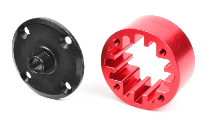 Team Corally - Differential Case - Center - 35mm - Aluminium Center / Steel Flange - 1 pc