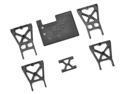 Team Corally - Center Roll Cage Mount - Chassis Tube version - Composite - 1 Set