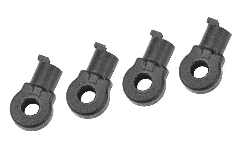 Team Corally - HD Shock End - Short - Composite - 4 pcs Team Corally - HD Shock End - Short - Composite - 4 pcs