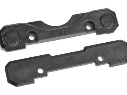 Team Corally - Suspension Arm Mount Covers - Front - Composite - 1 Set