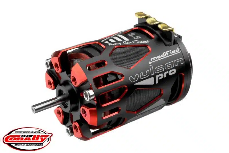 Team Corally - VULCAN PRO Modified - 1/10 Sensored Competition Brushless Motor - 8.5 Turns - 4100 KV Team Corally - VULCAN PRO Modified - 1/10 Sensored Competition Brushless Motor - 8.5 Turns - 4100 KV