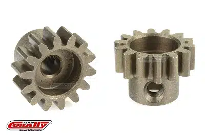Team Corally - 32 DP Motorritzel - Stahl gehärtet - 14 Zähne - Welle 3.17mm
