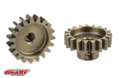Team Corally - 32 DP Motorritzel - Stahl gehärtet - 19 Zähne - Welle 3.17mm