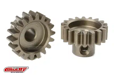 Team Corally - M1.0 Motorritzel - Stahl gehärtet - 18 Zähne - Welle 5mm