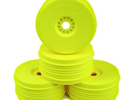DE Racing Speedline Plus 1/8 Buggy Wheels (4pcs/Yellow)