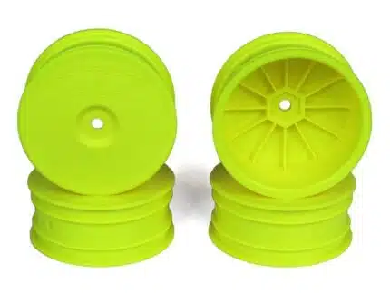 DE Racing Speedline Buggy Wheels für EB410/ 22-4 / Front / Gelb/ 4pcs