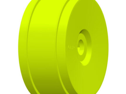 1:8 Felge GRP Felge -gelb– geschlossen – 1 Stück