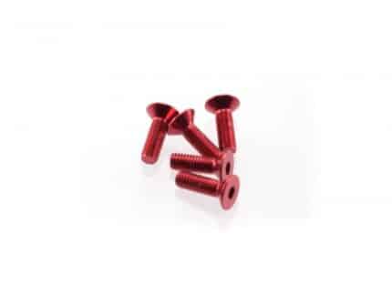 Hiro Seiko Alloy Hex Socket Flat Head Screw M3x10 [T-Blue] ( 5 pcs)