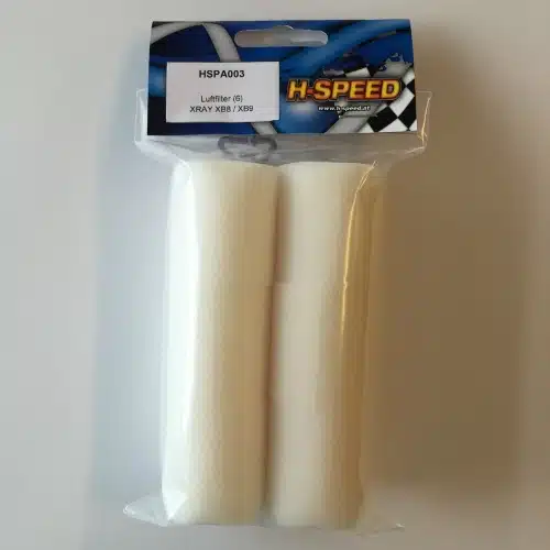 H-Speed Luftfilter (6) XRAY XB8 / XB9 H-Speed Luftfilter (6) XRAY XB8 / XB9