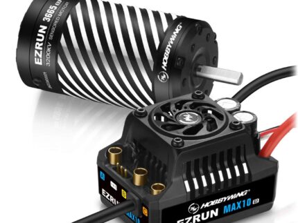 Hobbywing Ezrun MAX10 G2 140A Combo mit 3665SD-3200kV 5mm Welle
