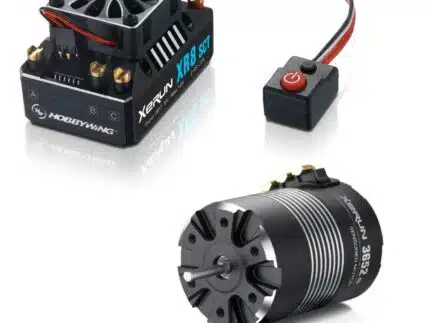 Hobbywing Xerun XR8 SCT Combo mit 3652-5100kV (5mm Welle) für 1:10