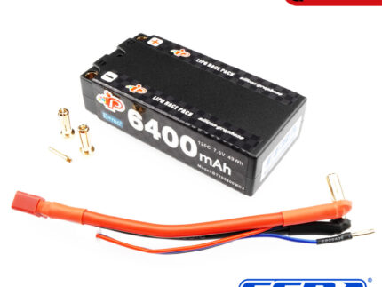 Intellect MC3 6400mAh 120C 7.6V Long Runtime Graphene Shorty Pack LiHV
